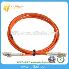 15Meter fibra óptica patchcord multimodo duplex LC / LC